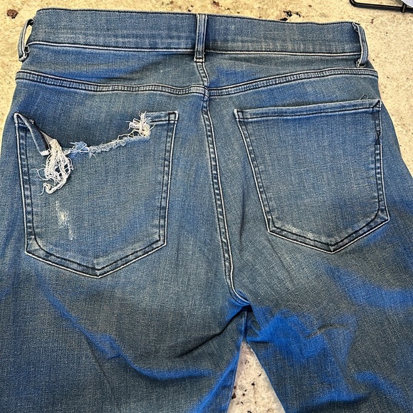 Express High Rise Skinny Jeans Size 12 - Picture 5 of 7